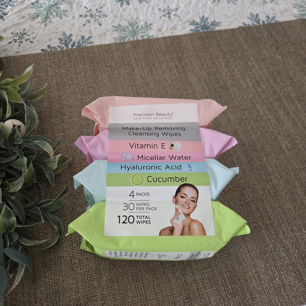 Precision Beauty Cleansing Wipes Set - Multicolor